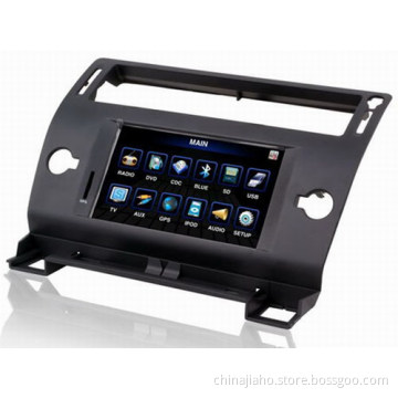 Citroen C4 7 Inch TFT LCD High Definition Touch Screen Car DVD Player with GPS Navigation FM iPod Support (JH_CDP_523)